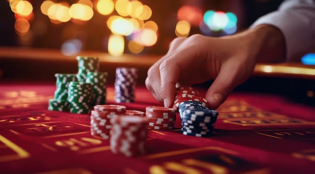 M-World Championship live dealer table with multi-camera setup